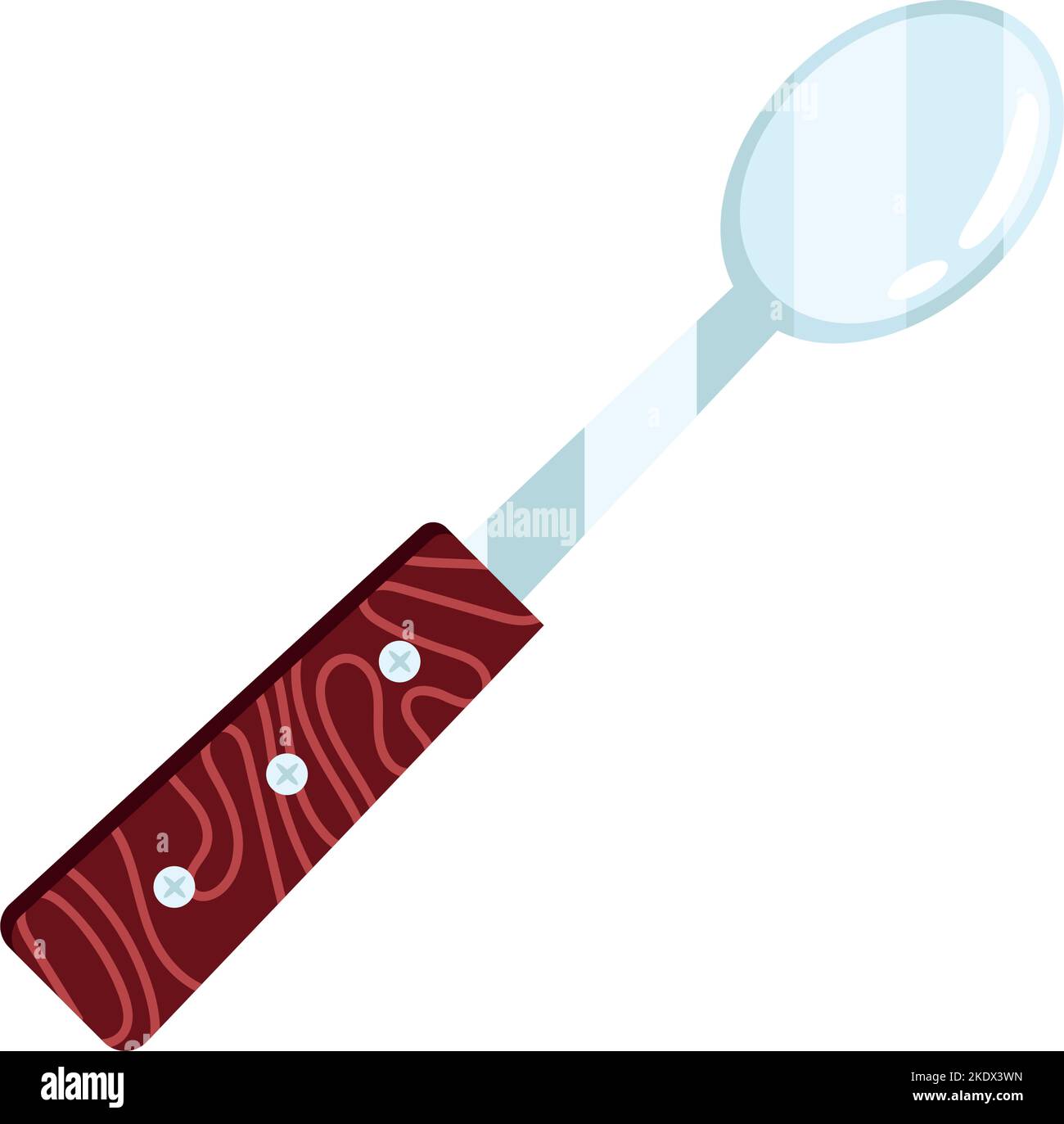 spoon cutlery tool isolated icon Stock Vector Image & Art - Alamy