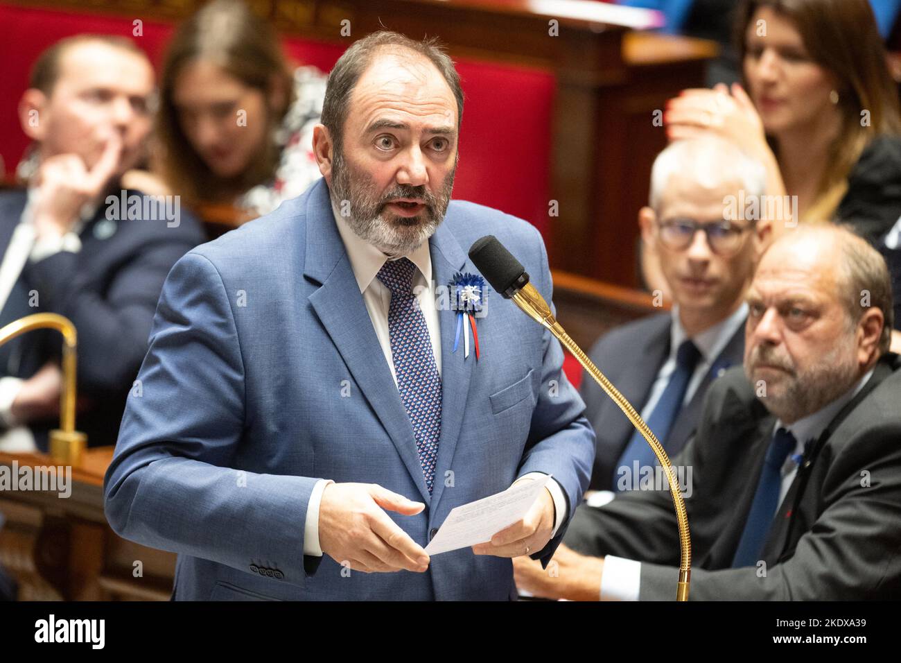 French Minister of Health and Prevention Francois Braun attends a ...