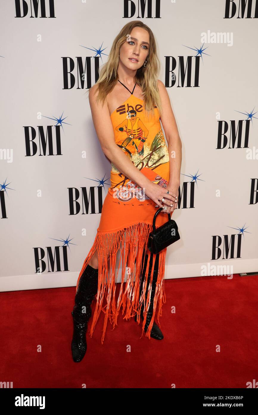Ingrid Andress arriving at the 67th Annual BMI Country Awards held at