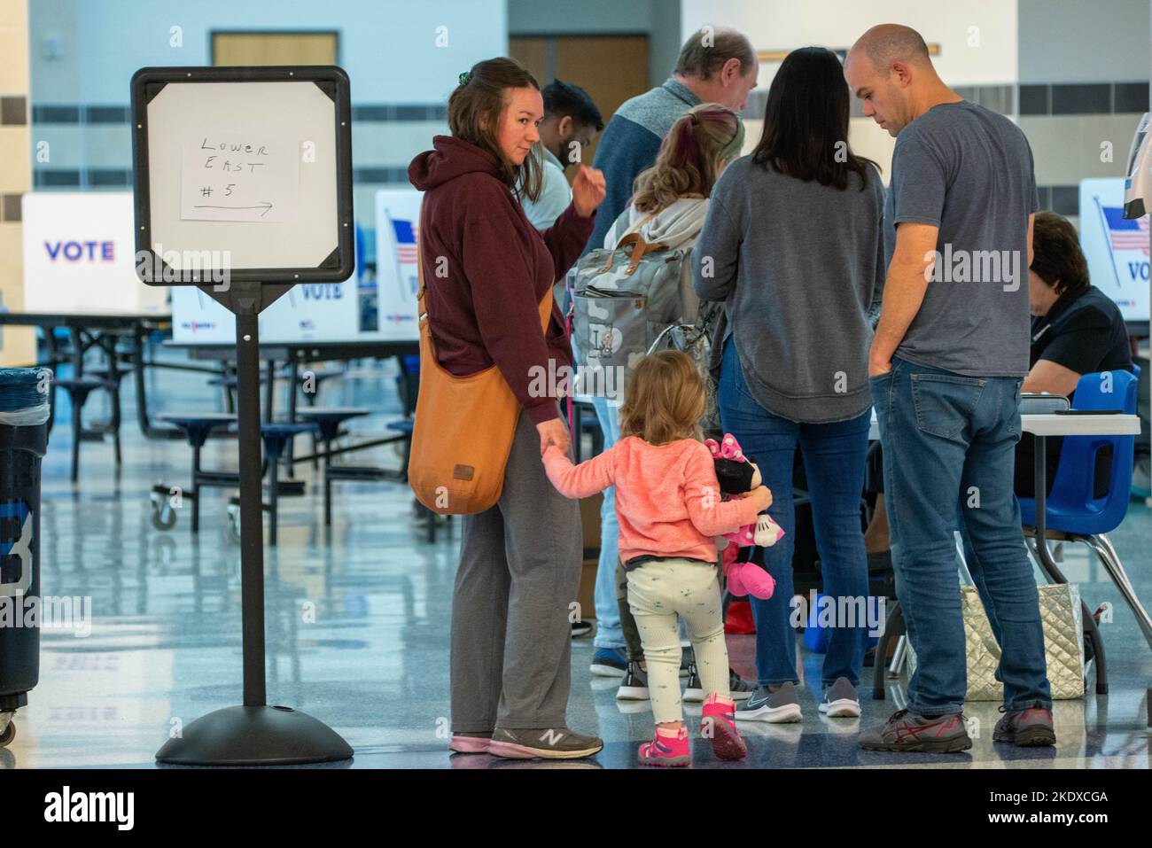 Bensalem, United States. 08th Nov, 2022. From left, Suzanne Walinsky