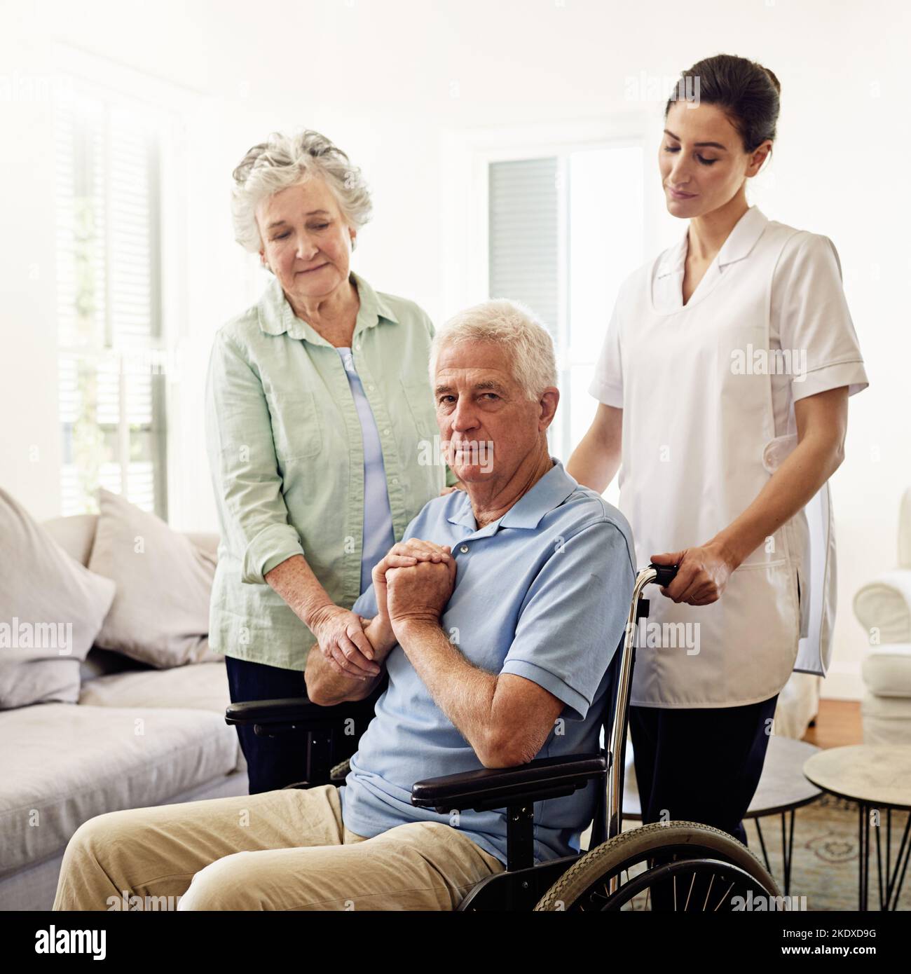 Old man wheelchair sad hi-res stock photography and images - Alamy