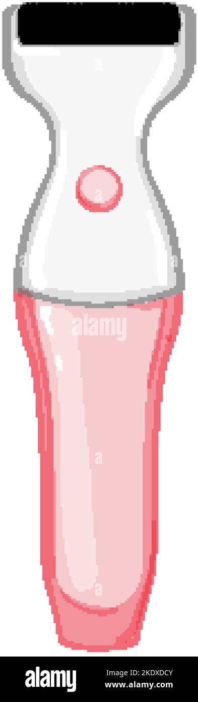 beauty shaver electric cartoon vector illustration Stock Vector Image ...