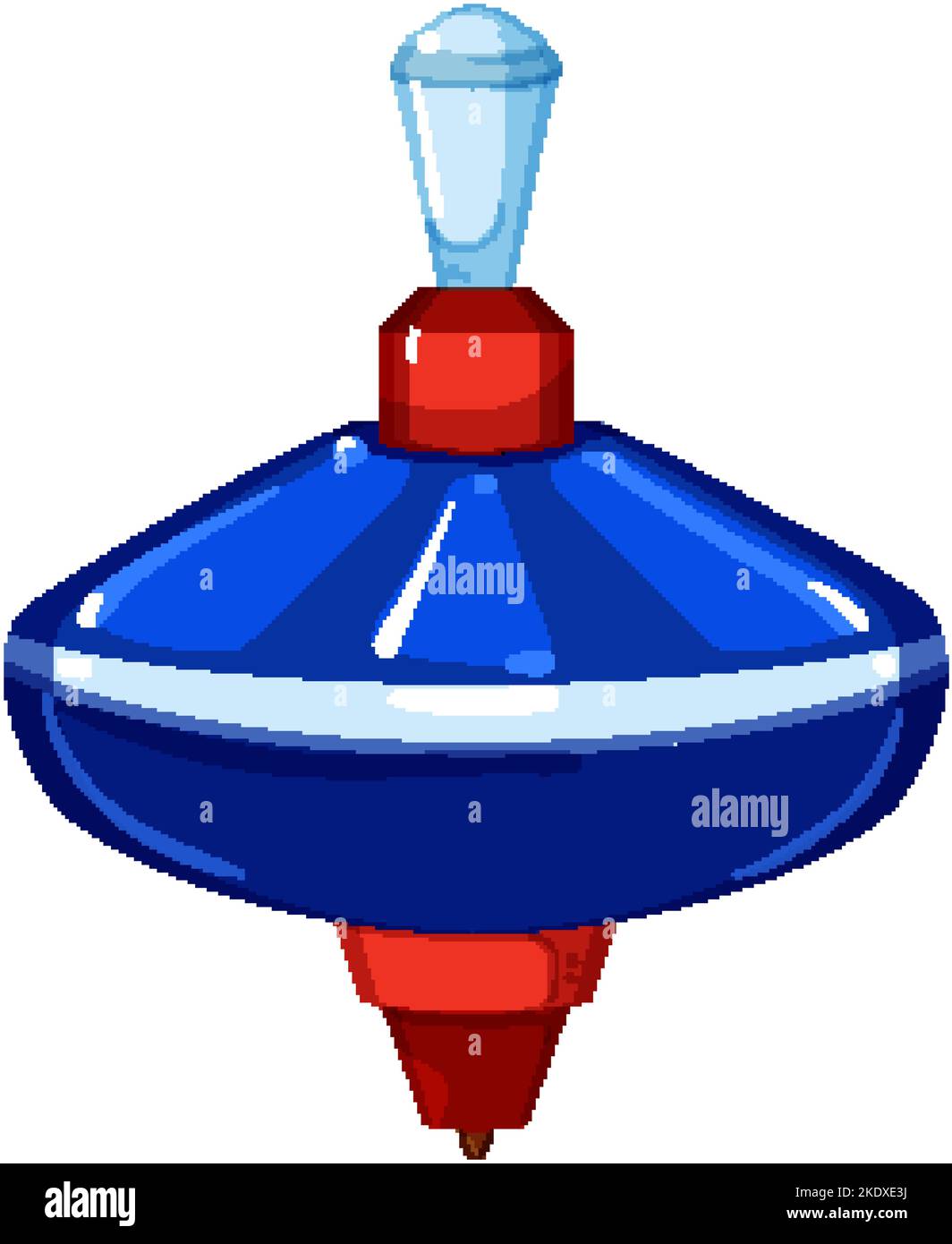 Premium Vector Spinning Top Toy Vector Cartoon Illust vrogue.co
