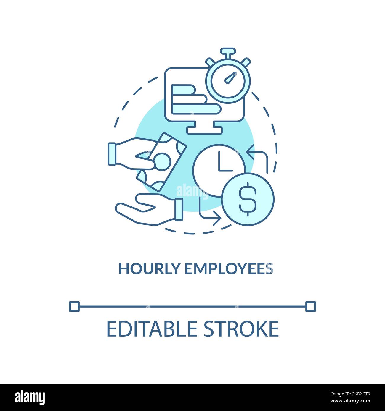 Hourly job Stock Vector Images Alamy Hourly job Stock Vector Images Alamy