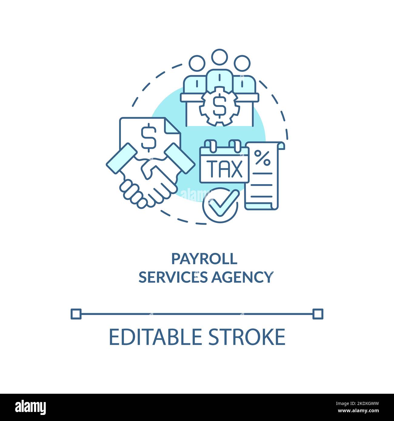 Payroll Processing Icon