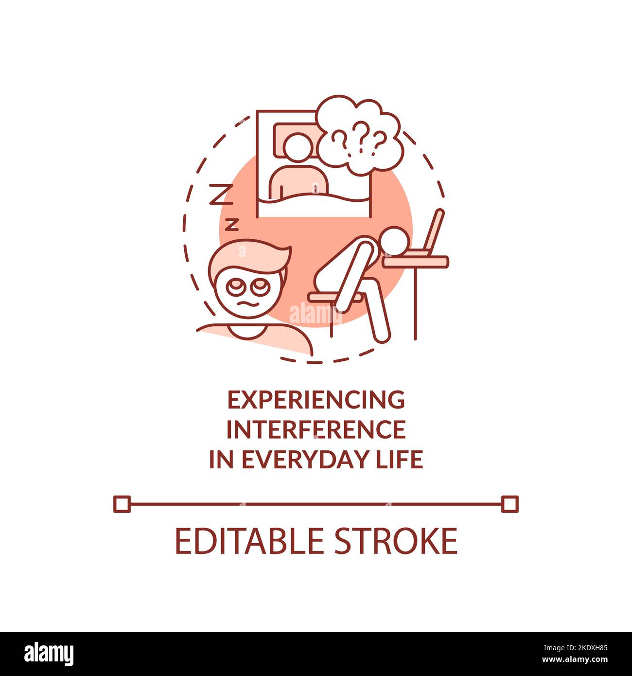 Interference In Everyday Life Red Concept Icon Stock Vector Image Art interference-in-everyday-life-red-concept-icon-stock-vector-image-art