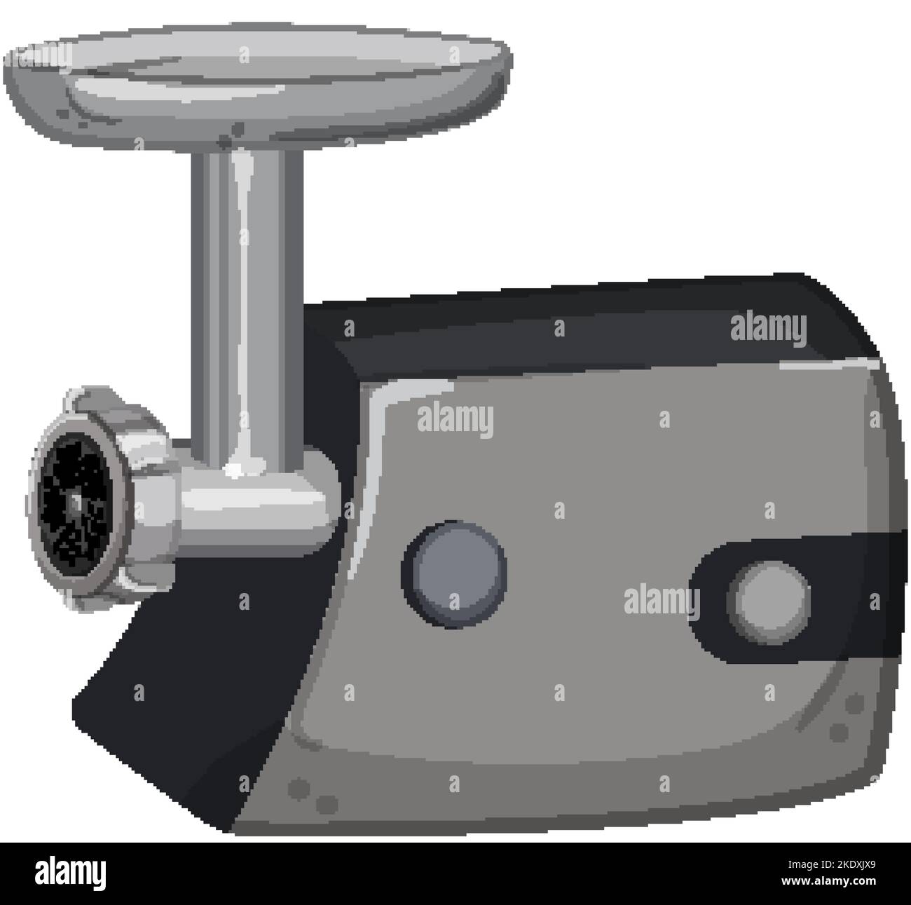 equipment meat grinder cartoon vector illustration Stock Vector Image