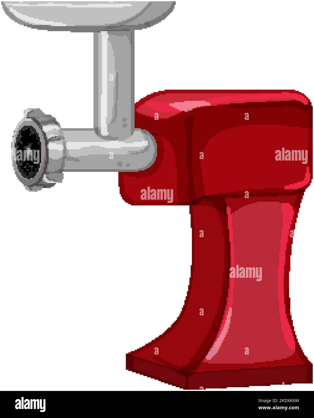 raw meat grinder cartoon vector illustration Stock Vector Image & Art