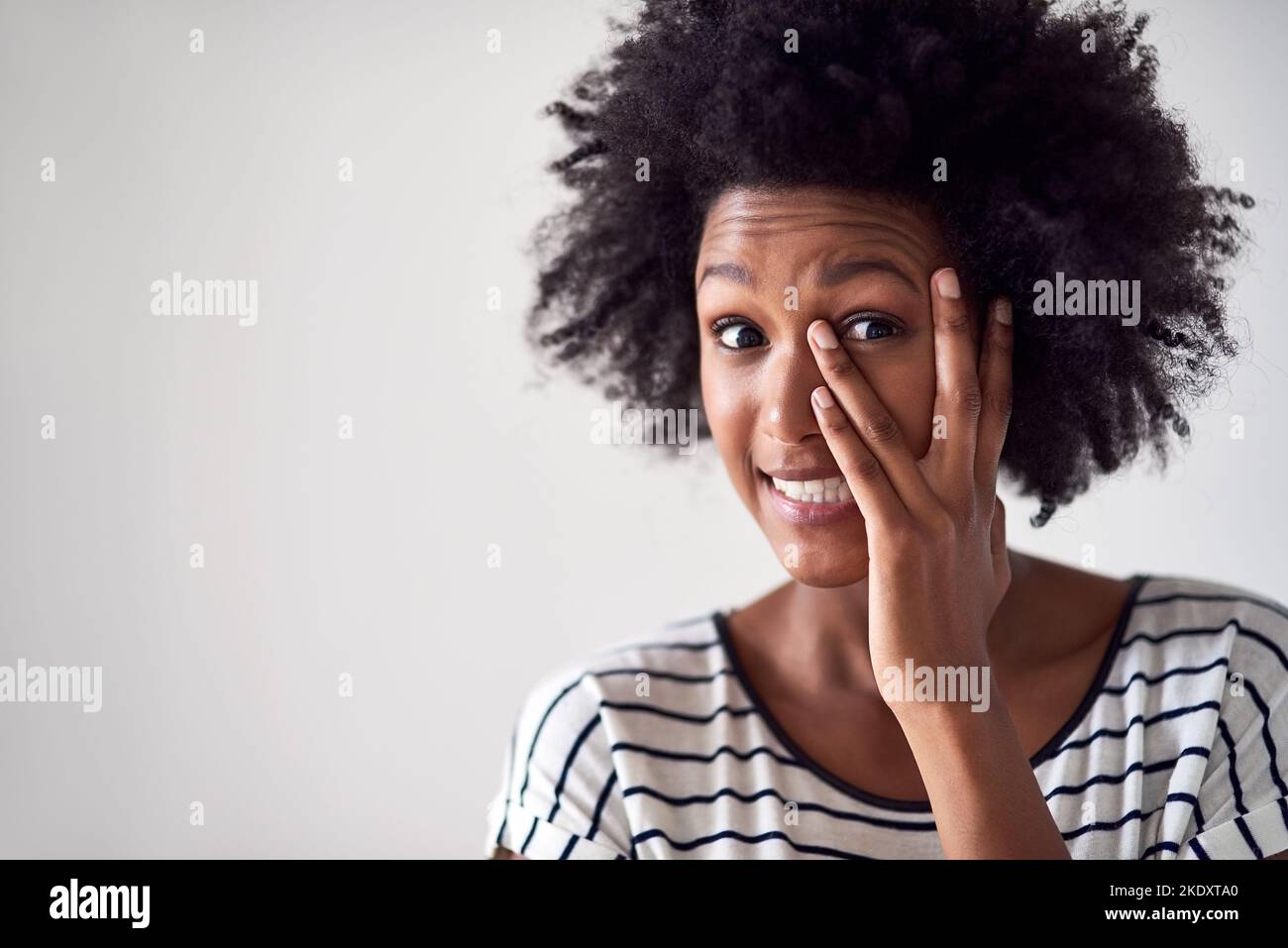 Ive Got My Eye On The Latest Trends Studio Portrait Of An Attractive