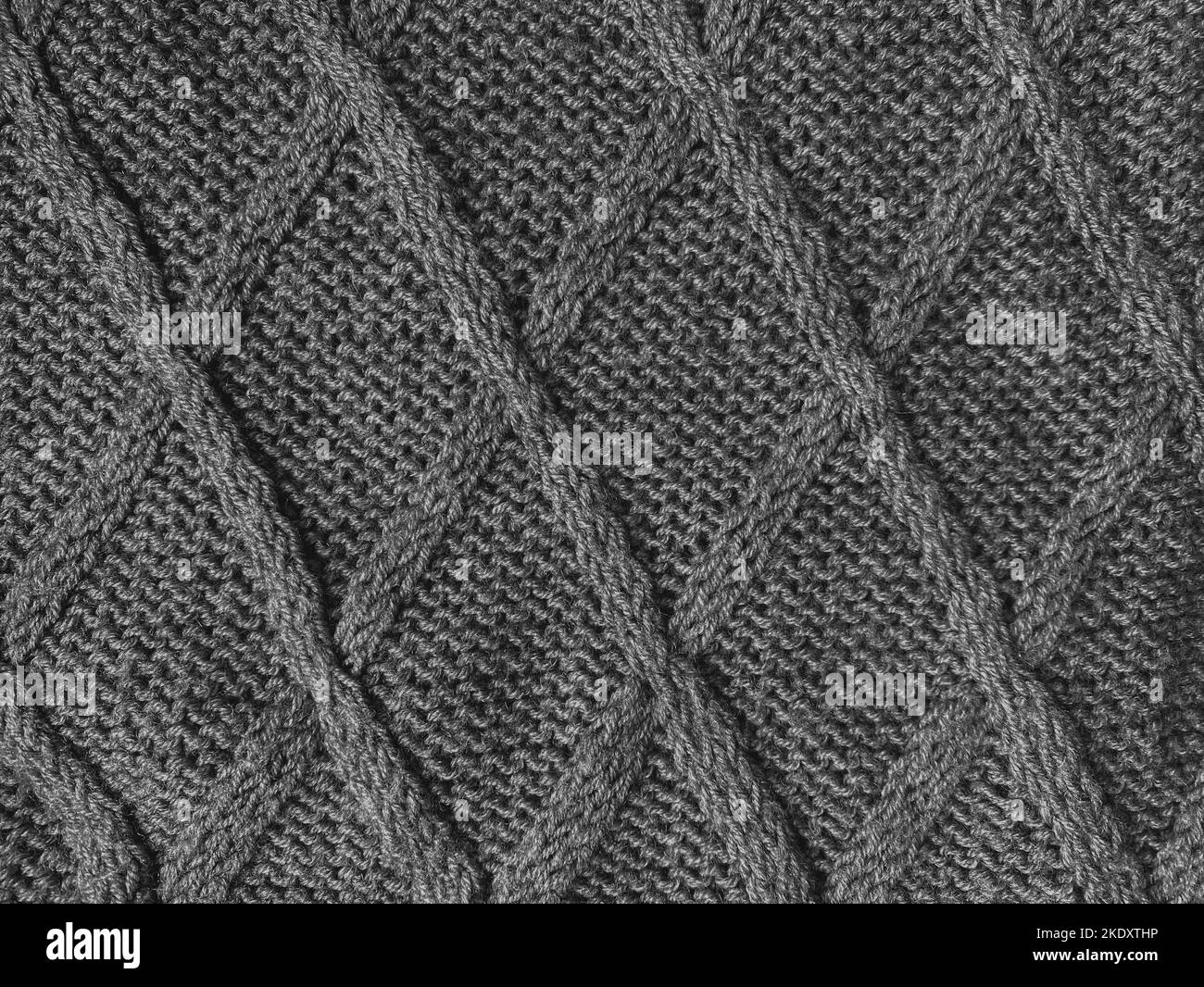 Organic knit texture with detail wool threads Stock Photo - Alamy