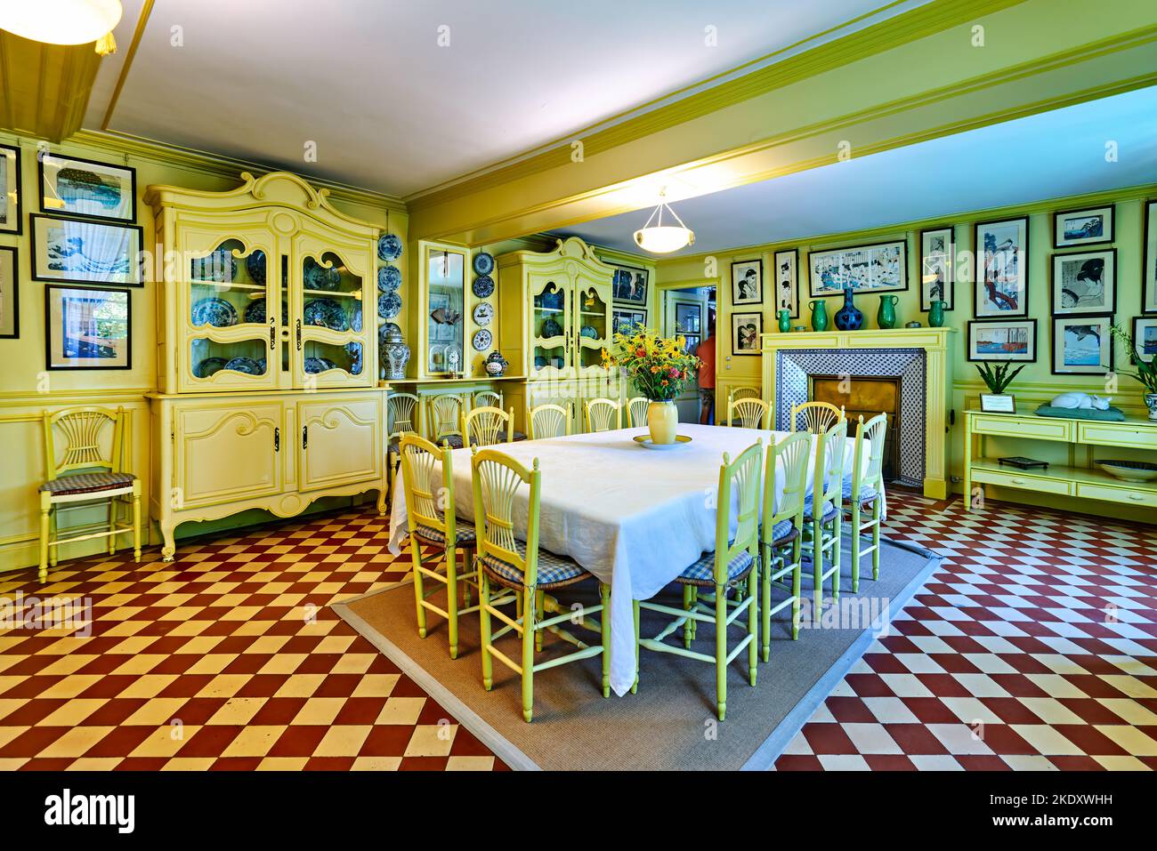 Giverny Normandy France. The house of Stock Photo Alamy