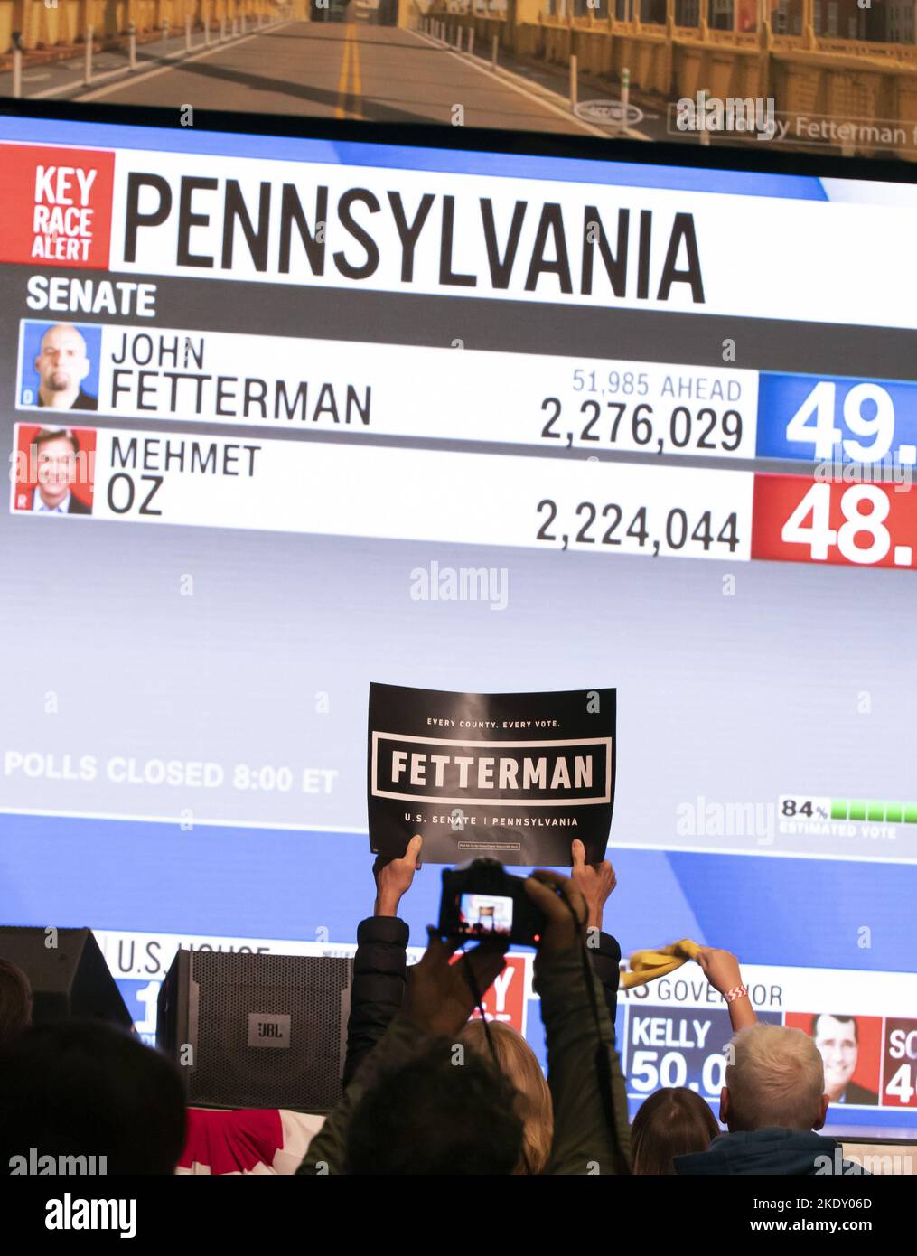 John fetterman election night hires stock photography and images Alamy