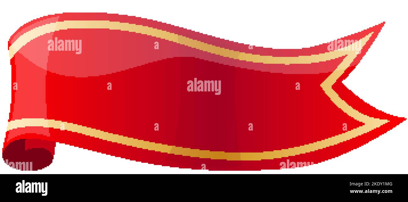 label ribbon cartoon vector illustration Stock Vector Image & Art - Alamy