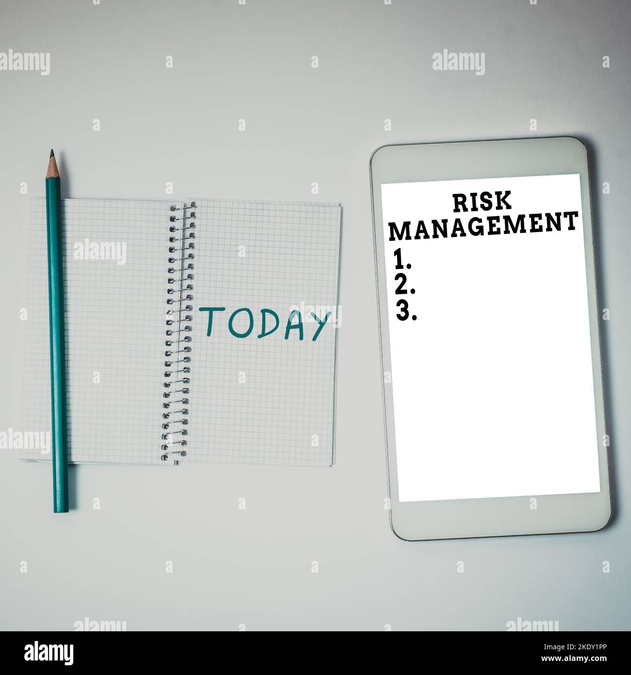 Handwriting text Risk Management, Word Written on assessing and ...