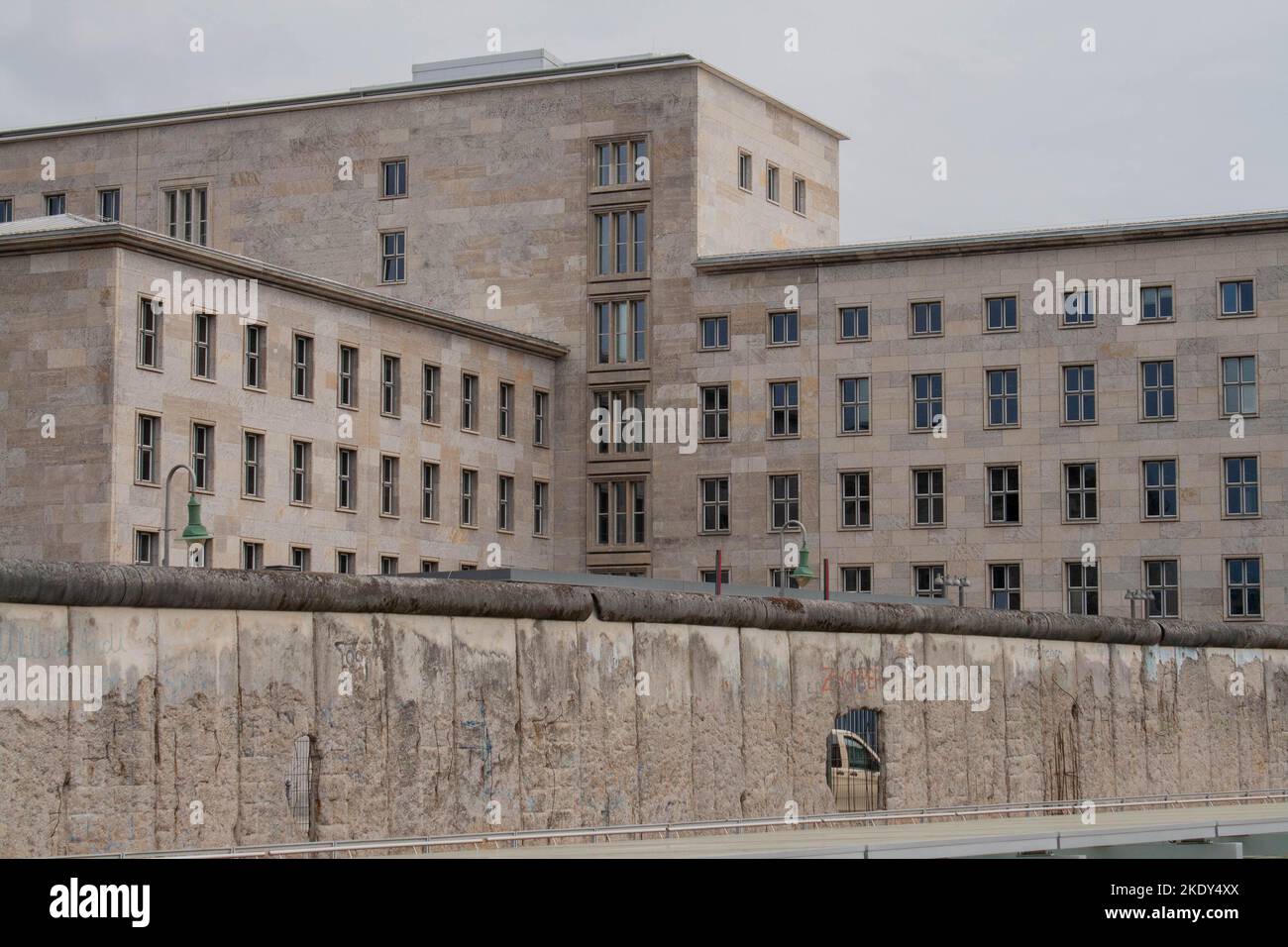 Berlin (Allemagne) Gedenkstätte Berliner Mauer Stock Photo