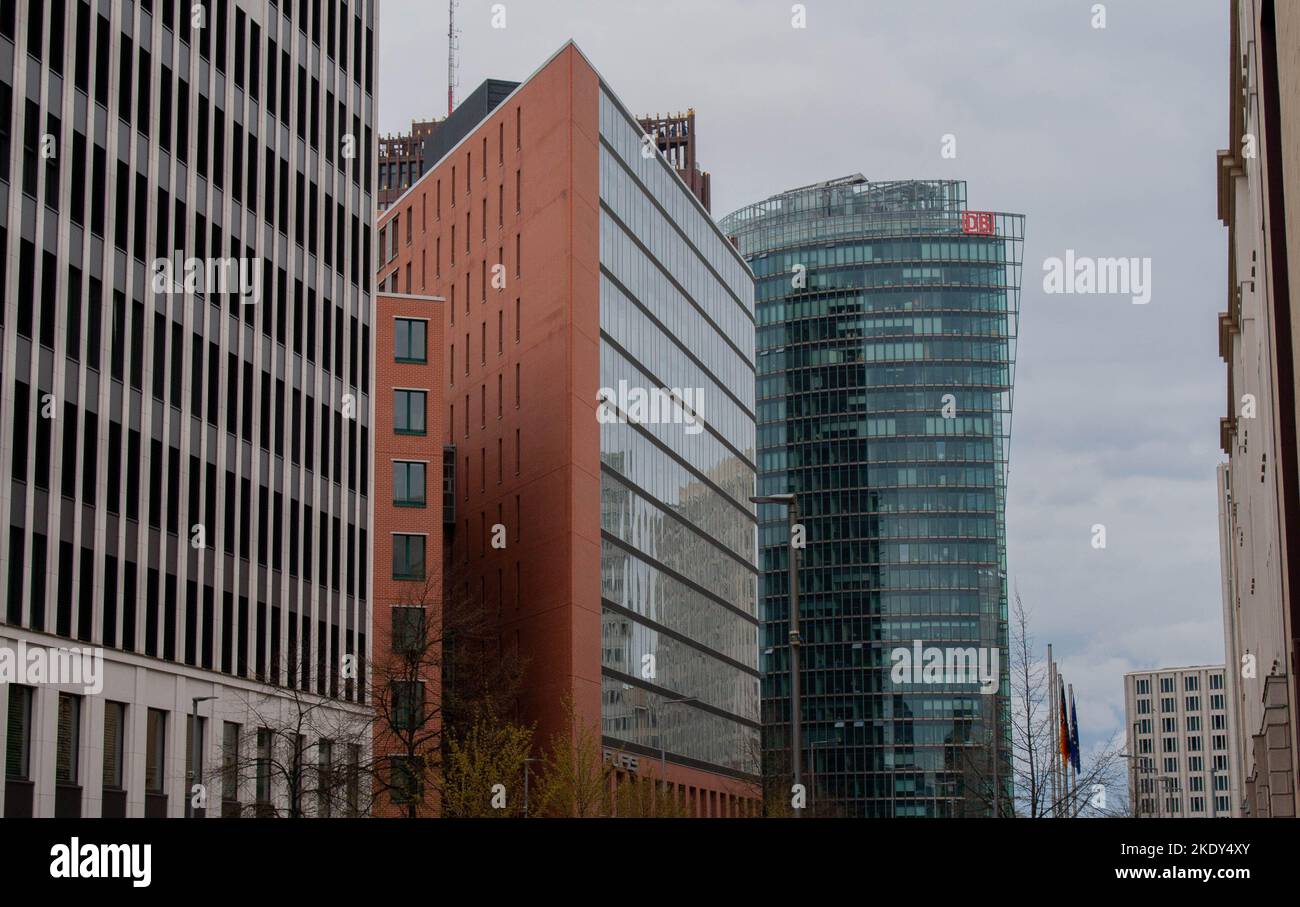 Berlin (Germany) business center Stock Photo