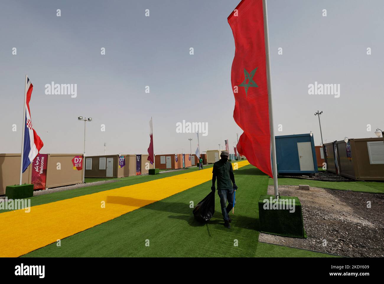 World cup fan village qatar hires stock photography and images Alamy