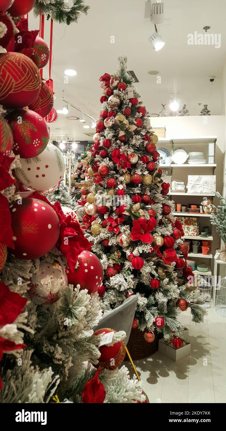 Belgrade, Serbia November 06, 2022 Casa Bianca store selling