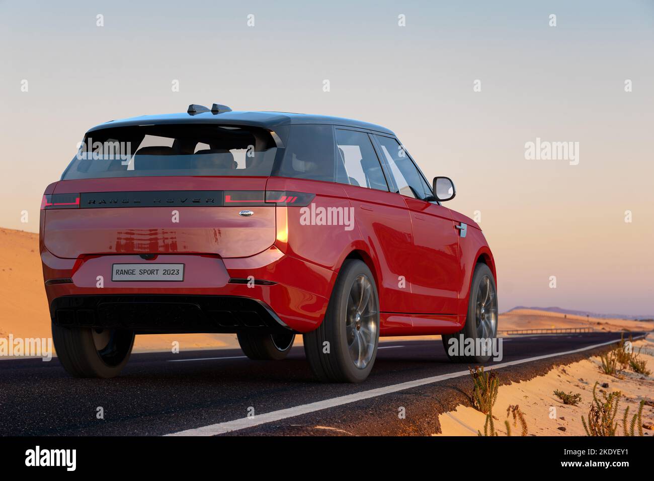 Range Rover Sport Stock Photo - Alamy