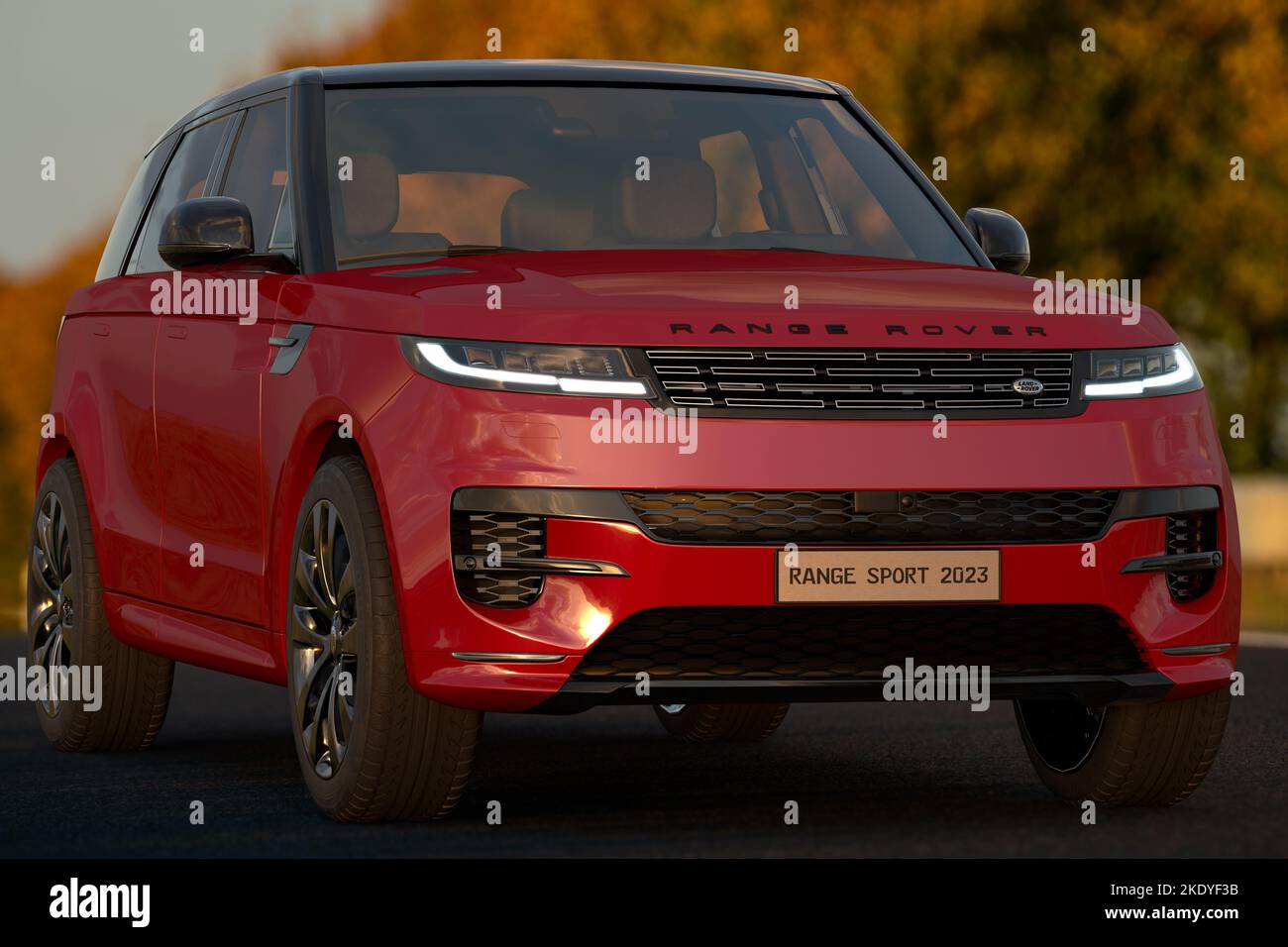 Range Rover Sport Stock Photo - Alamy