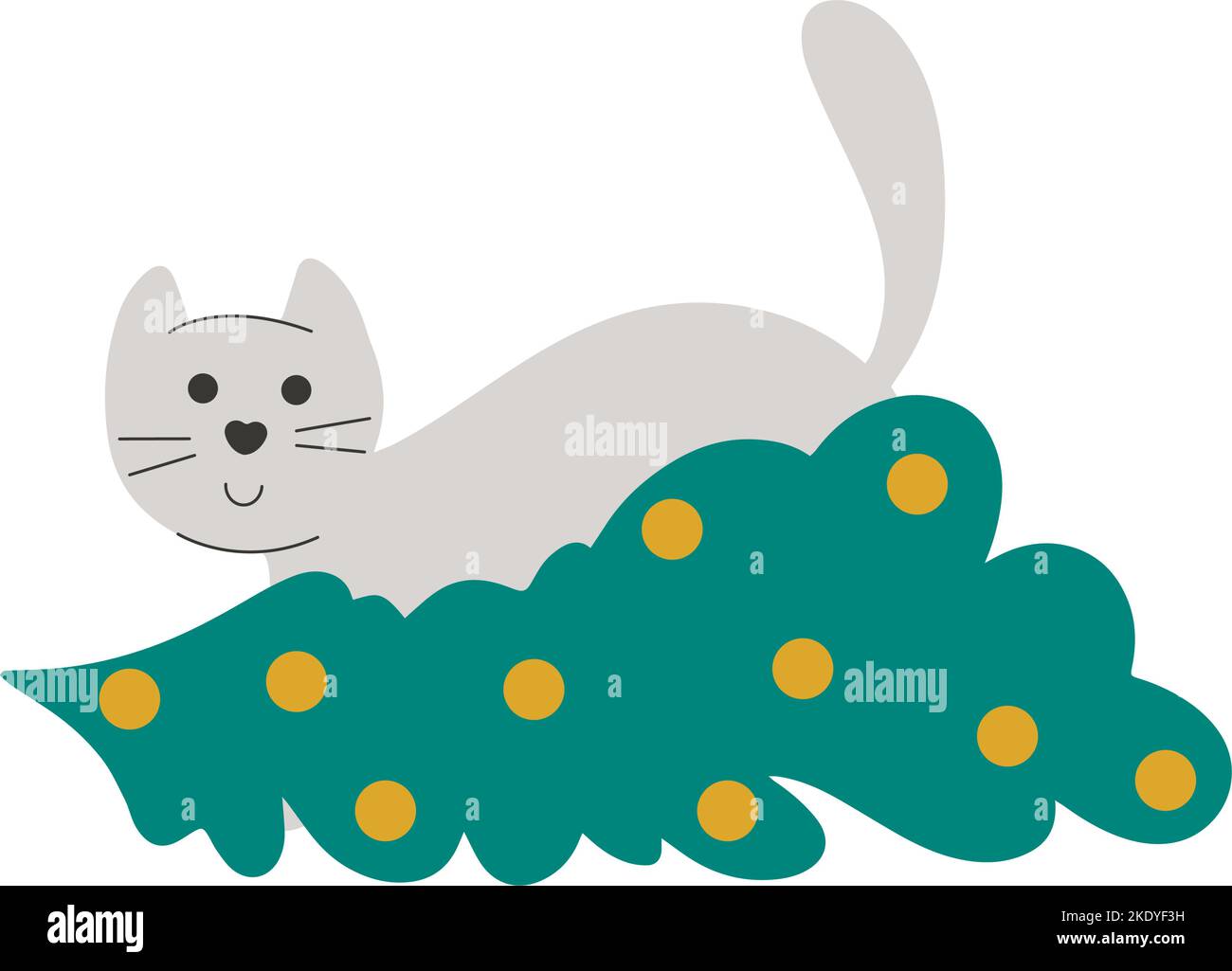 cat-dropped-christmas-tree-vector-illustration-stock-vector-image-art