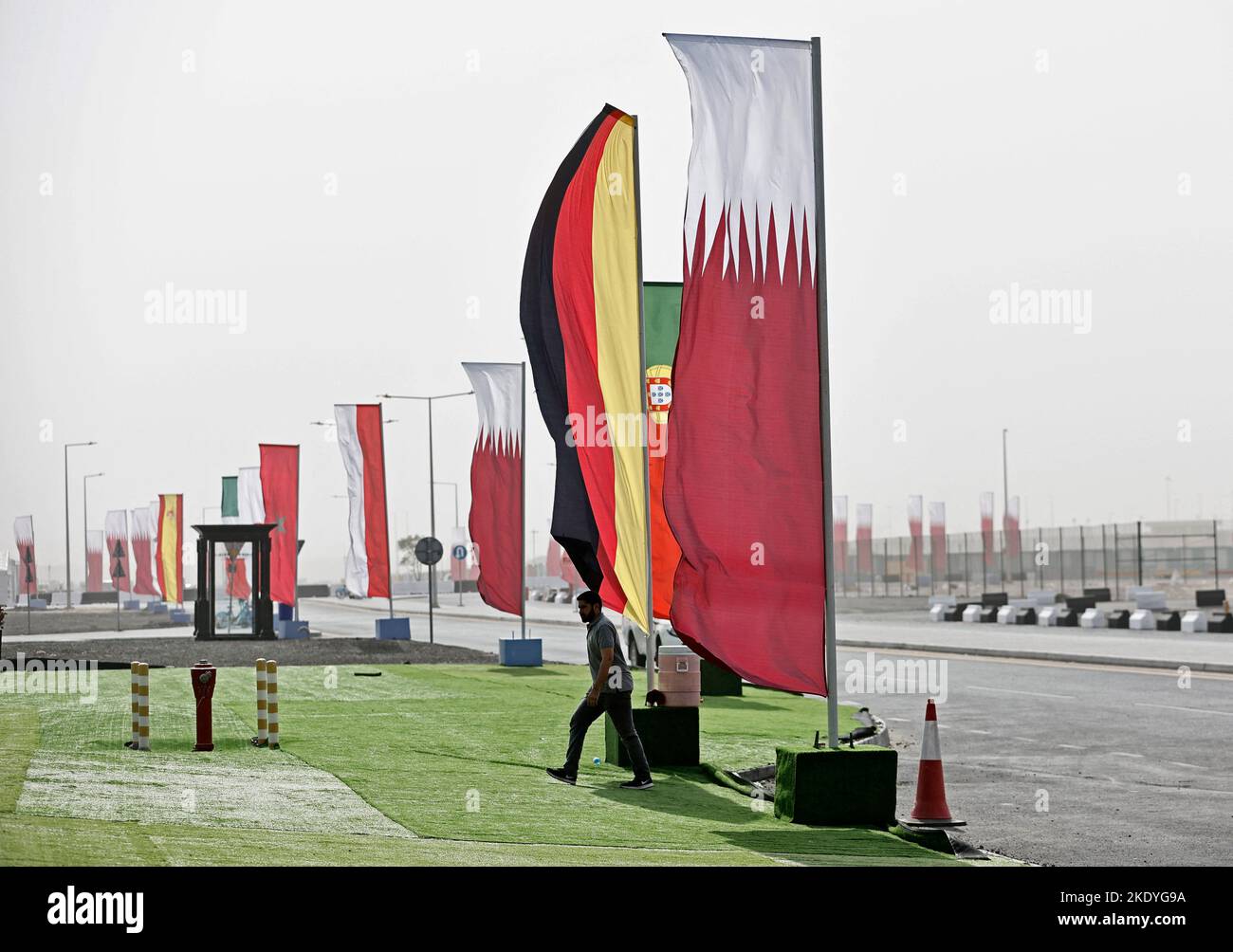 World cup fan village qatar hires stock photography and images Alamy
