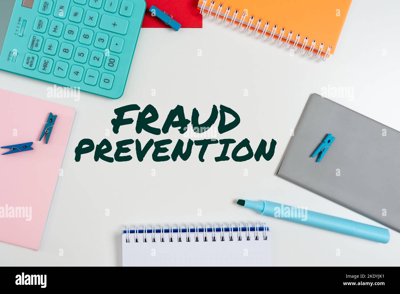 Hand writing sign Fraud Prevention, Conceptual photo to secure the ...