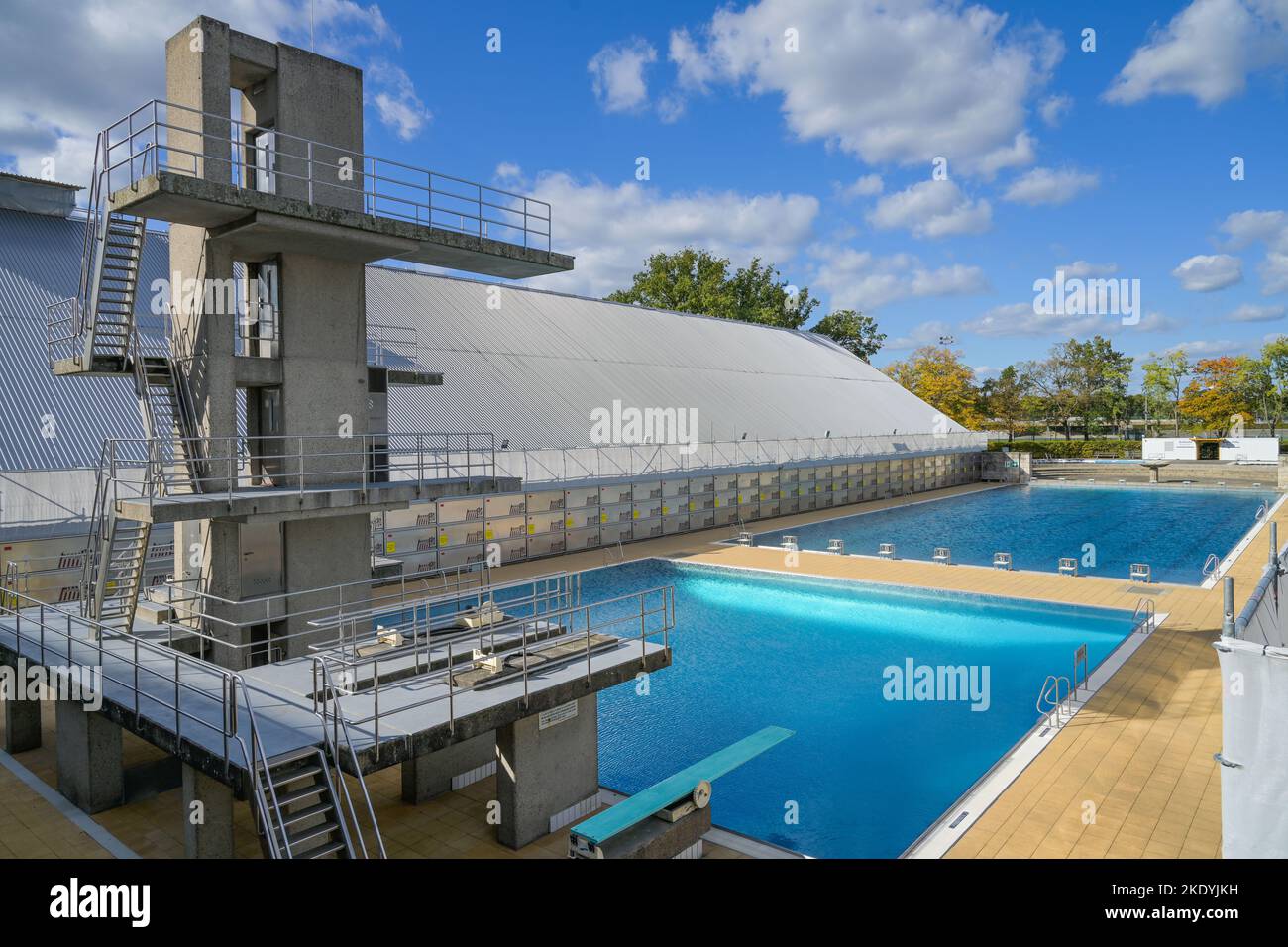 Schwimmstadion, Olympiapark, Charlottenburg, Berlin, Deutschland Stock Photo