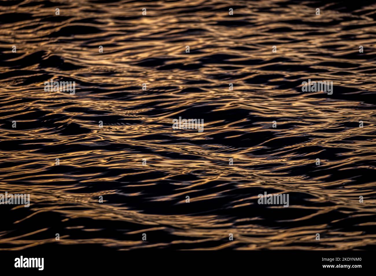 Reflection on water surface sunset hi-res stock photography and images ...