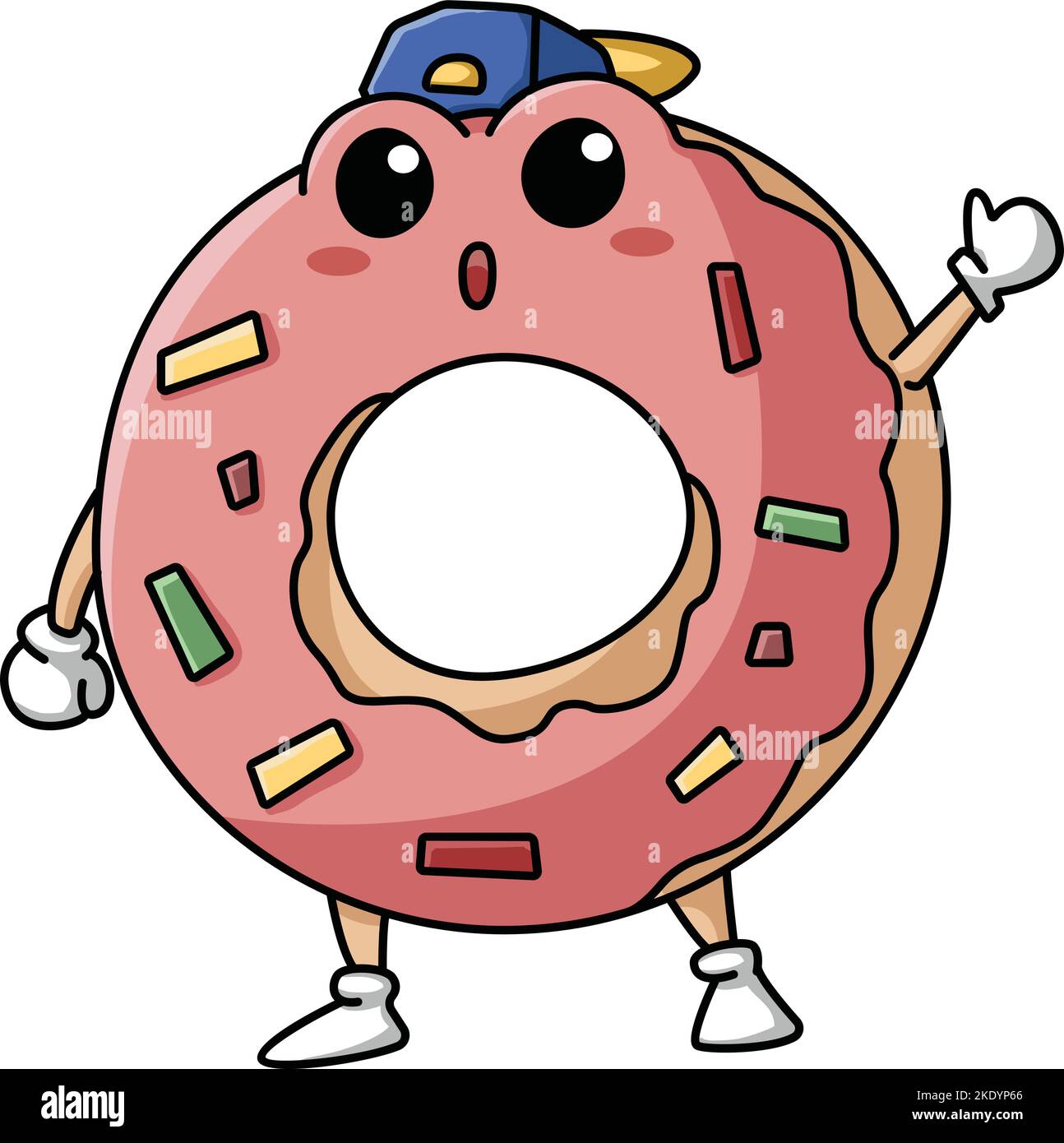 Smiley face donut Cut Out Stock Images & Pictures - Alamy