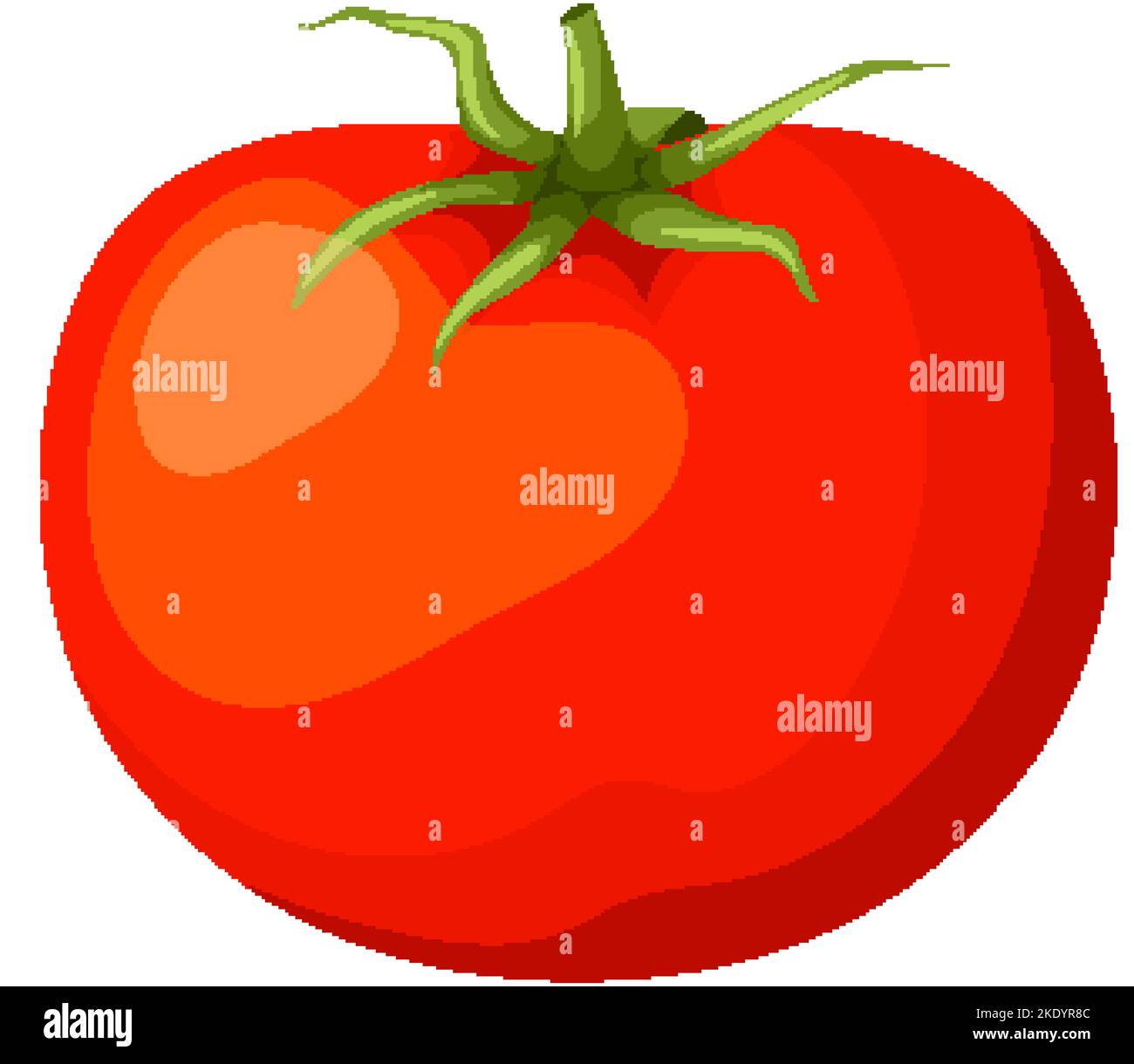 tomato vegetable cartoon vector illustration Stock Vector Image & Art