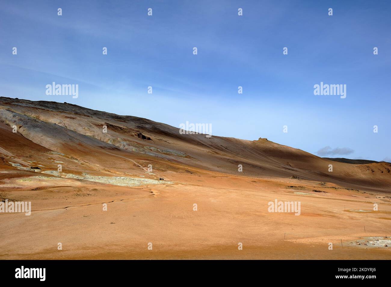 Landscape at Namafjall Stock Photo - Alamy