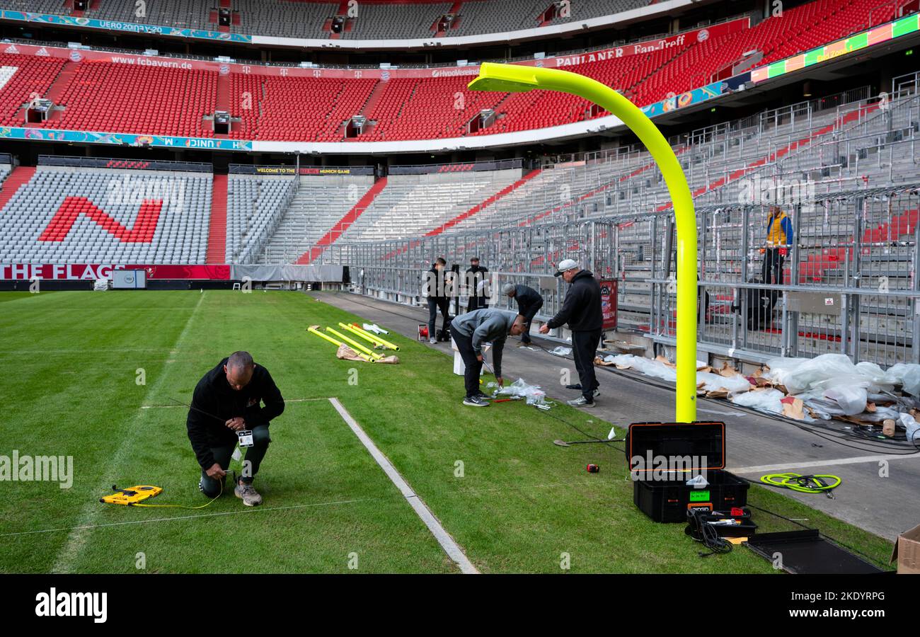 NFL game Tampa Bay Buccaneers vs. Seattle Seahawks at the Allianz Arena