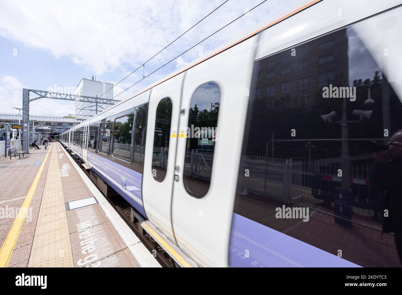 Ealing Broadway Elizabeth Line Station Stock Photo Alamy