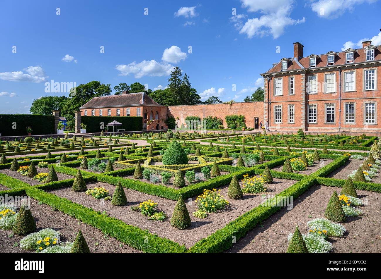 Hanbury Hall - National Trust Stock Photo - Alamy