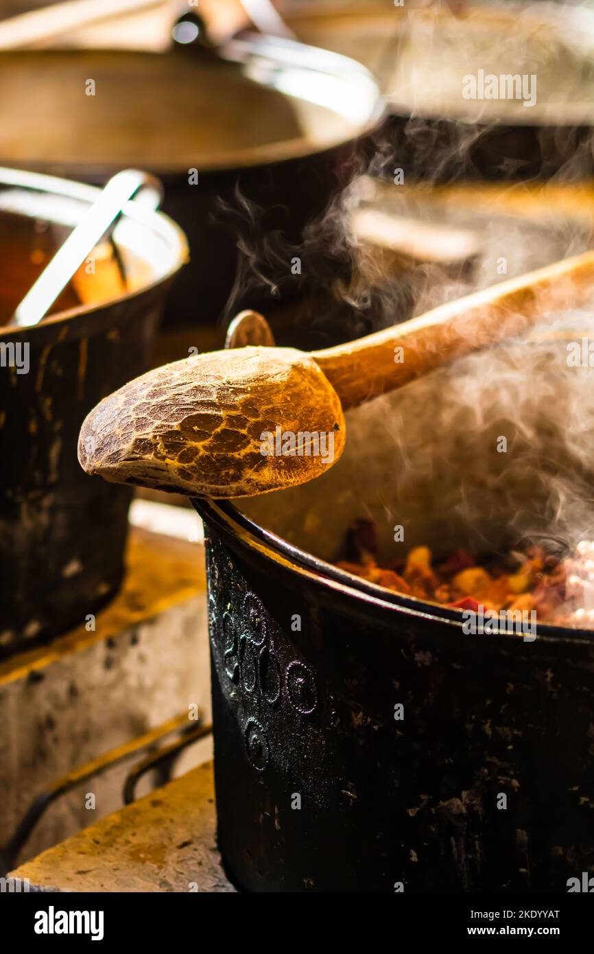 Steam cooking pot hi-res stock photography and images - Alamy