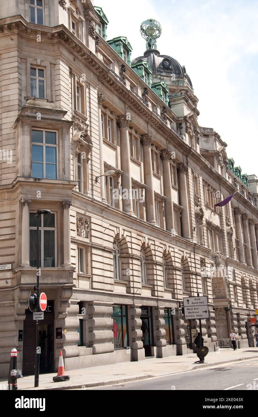London moorgate street scene hi res stock photography and images Alamy
