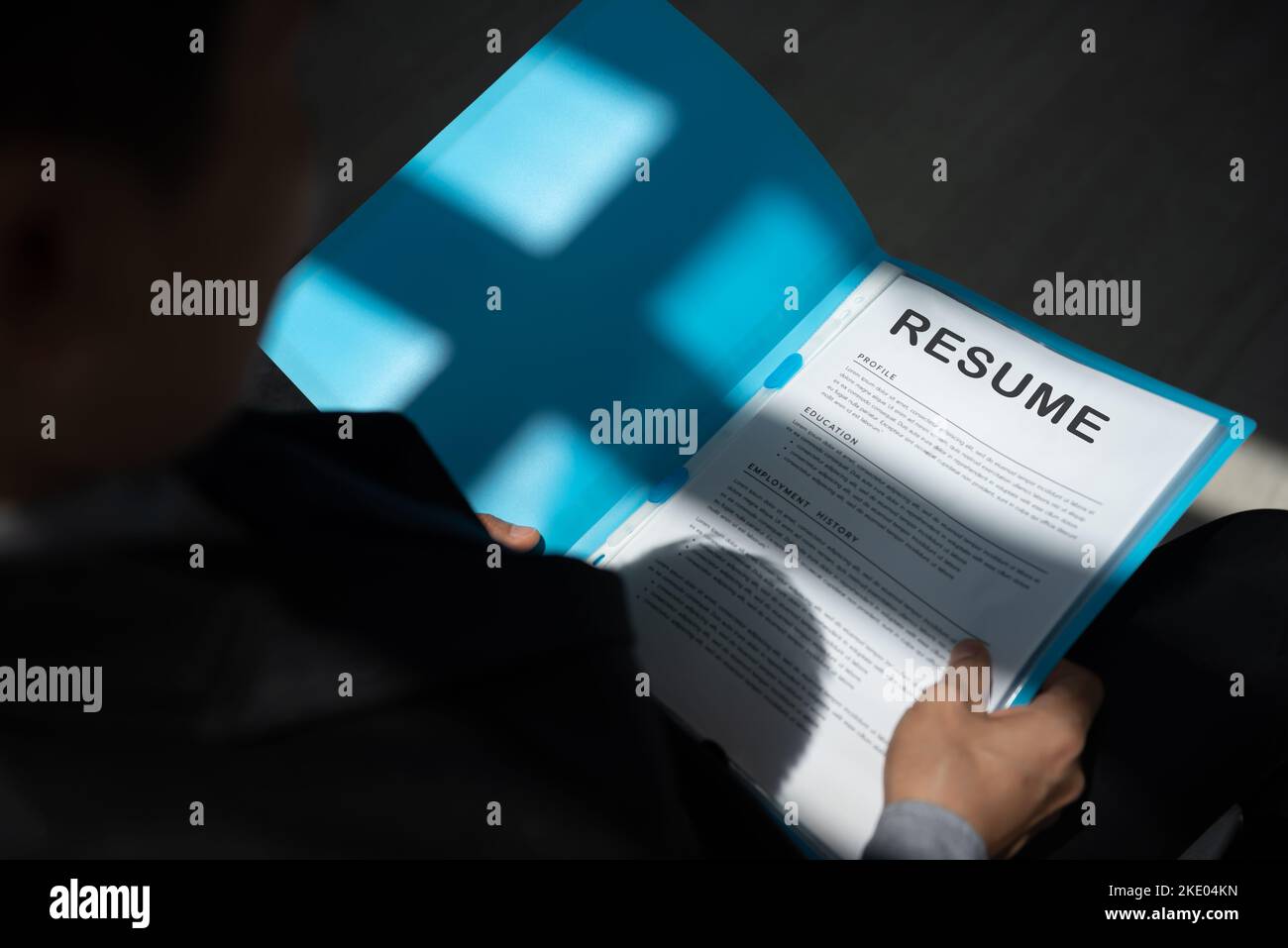 Job interview confident man hi-res stock photography and images - Alamy