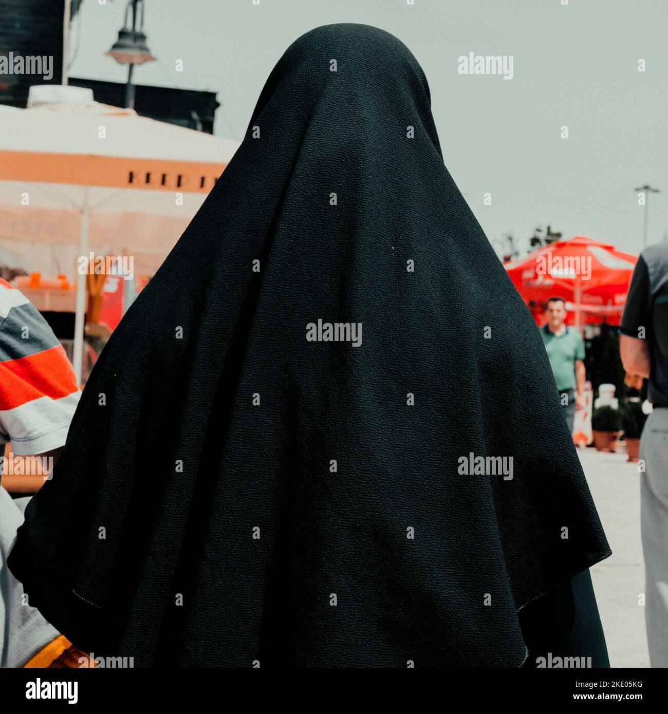 Niqab Stock Photo