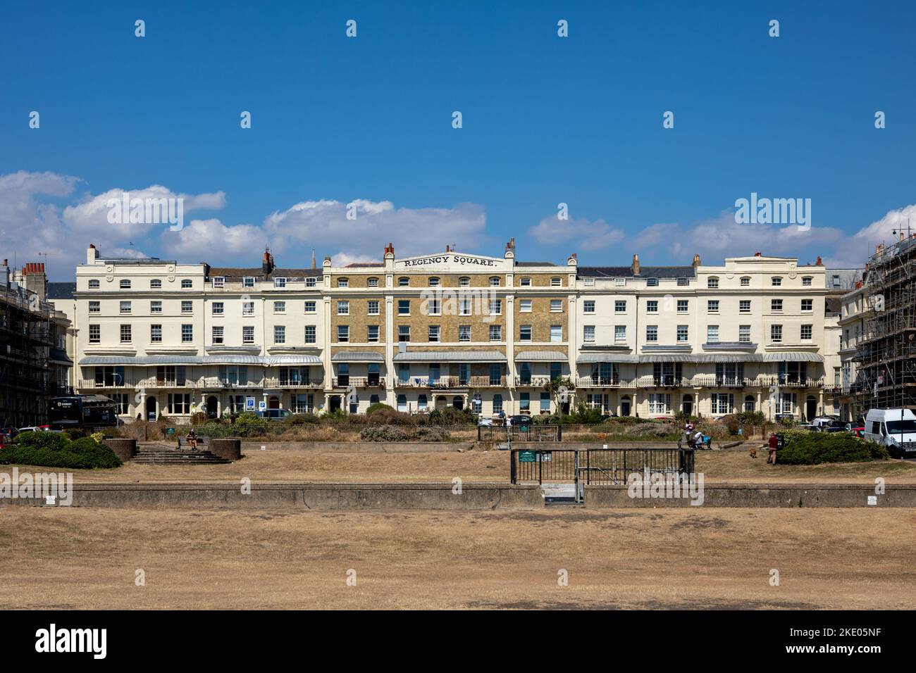 The general view of Regency Square from the south Stock Photo - Alamy
