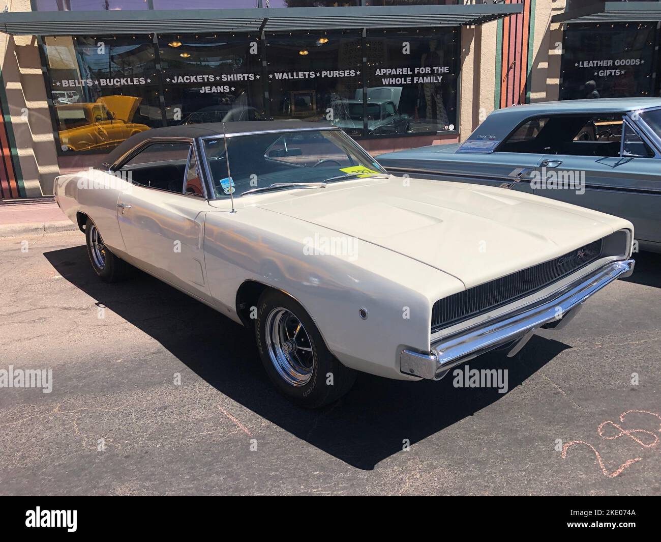 The car show in Williams, AZ Featuring various muscle, hot rods, selfbuilt, and classic cars