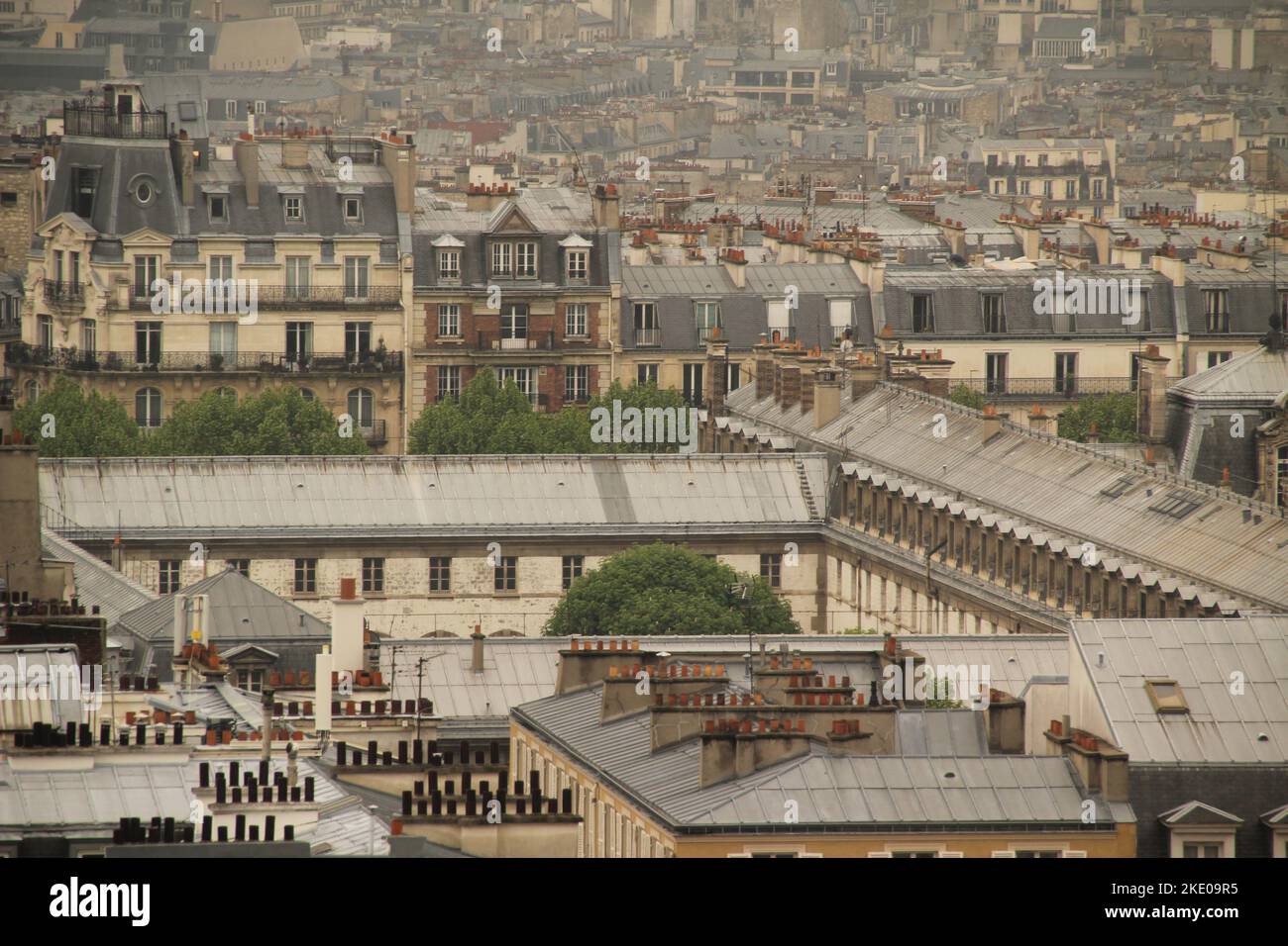 Louvre museum aerial view hi-res stock photography and images - Alamy