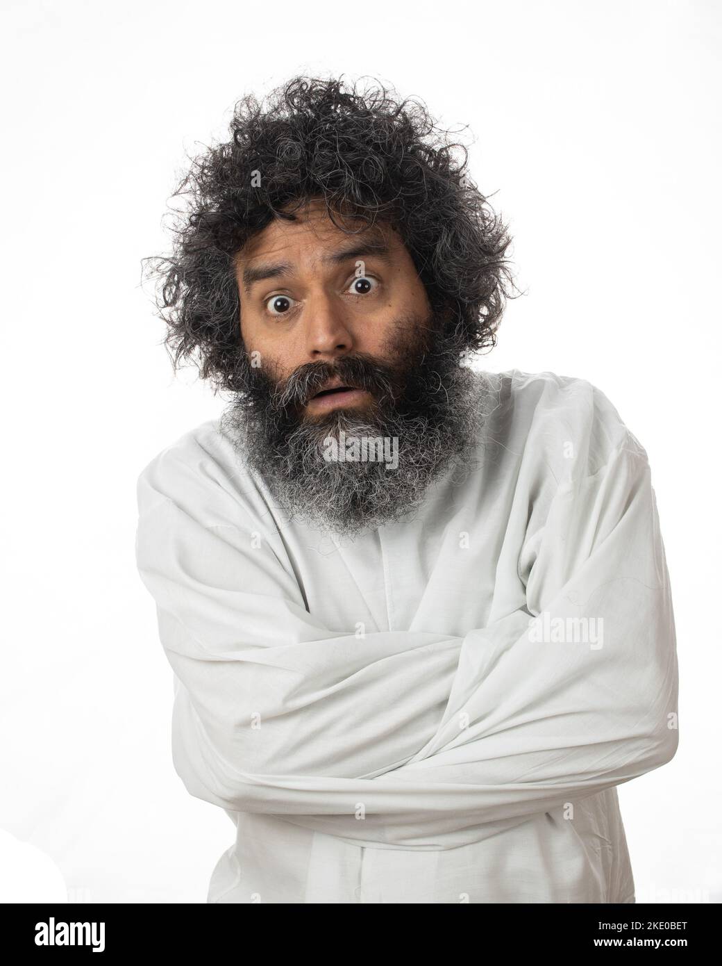 Crazy Guy Stock Illustration - Download Image Now - Bizarre, Straitjacket,  Men - iStock