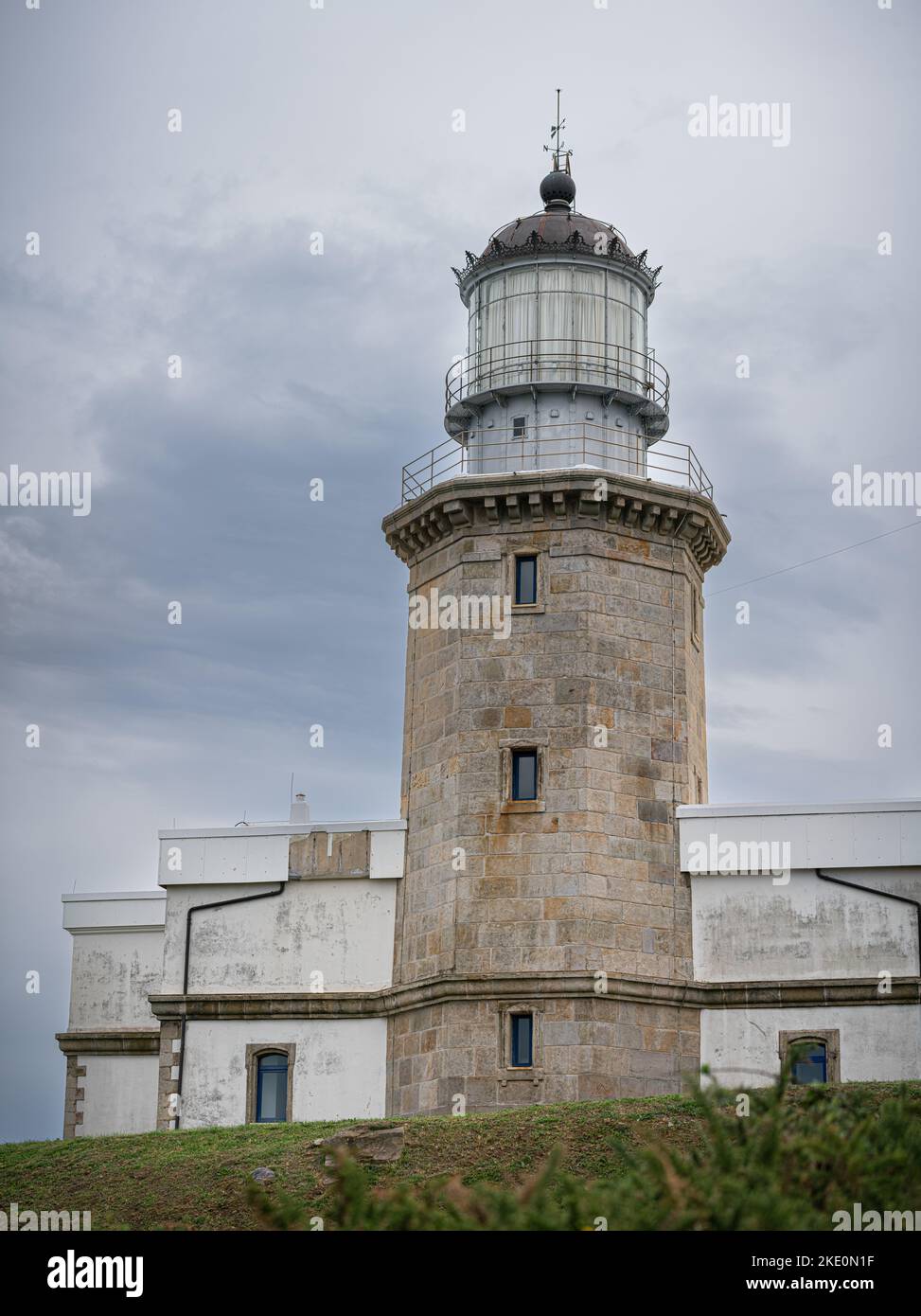 Basque Lighthouse The watcher house hi-res stock photography and images - Alamy