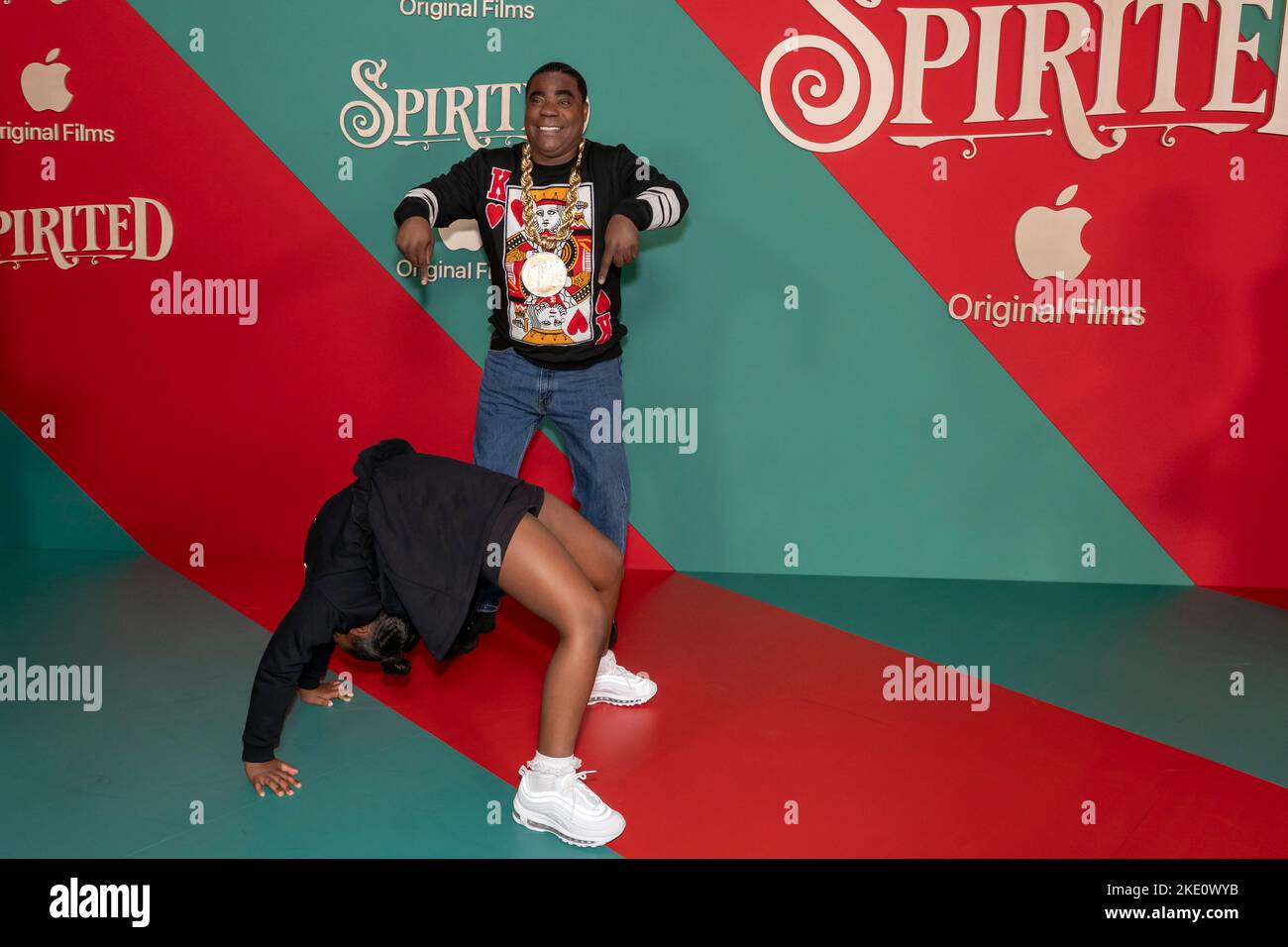 Tracy and Maven attend the Apple Original Film's