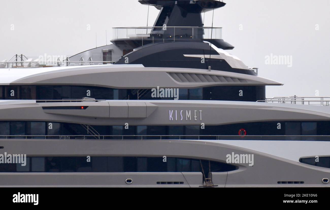 Kismet is a 95.2m super yacht owned by Pakistani-American billionaire ...