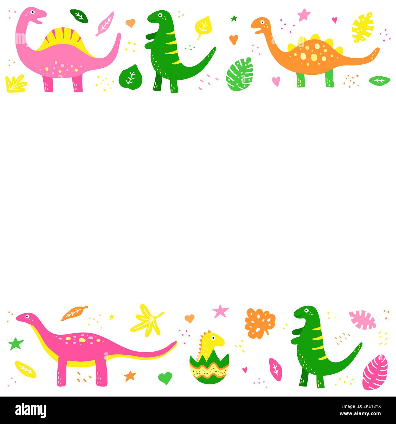Dinosaur Page Border