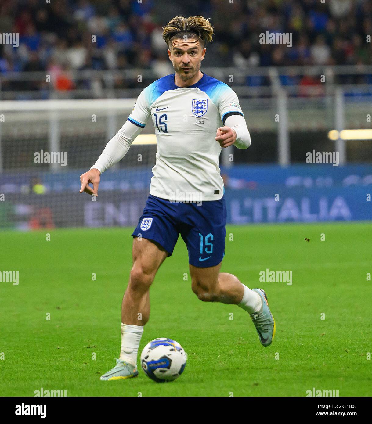 Jack grealish england qatar hi-res stock photography and images