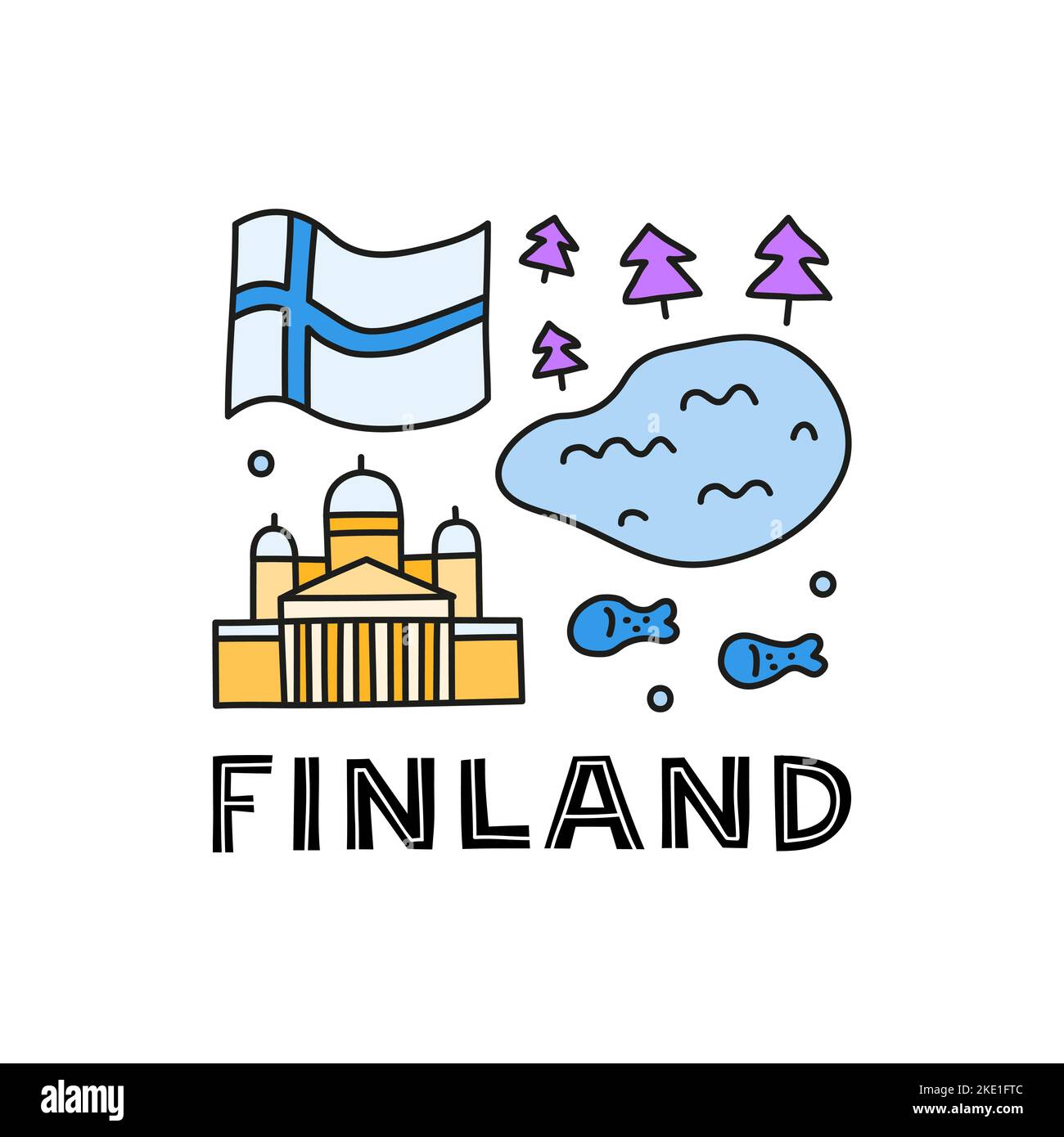 Lapland flag cut out stock images pictures alamy