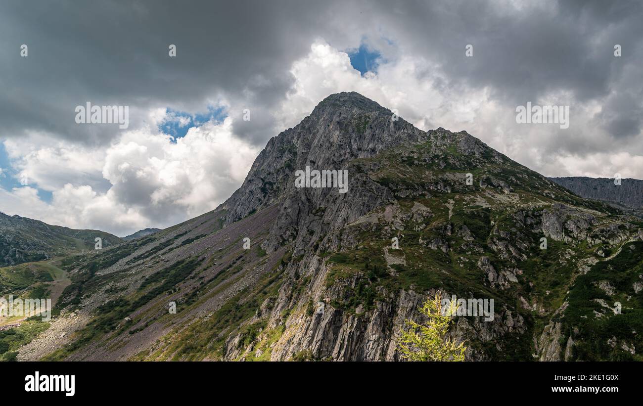 Colbricon massif near the Colbricon lakes, Lagorai chain, Trento ...